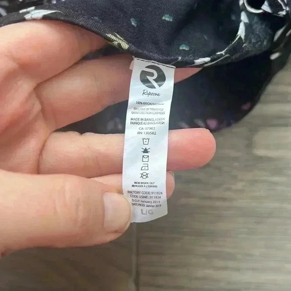 RIPZONE | Black floral  sundress - Picture 9 of 9